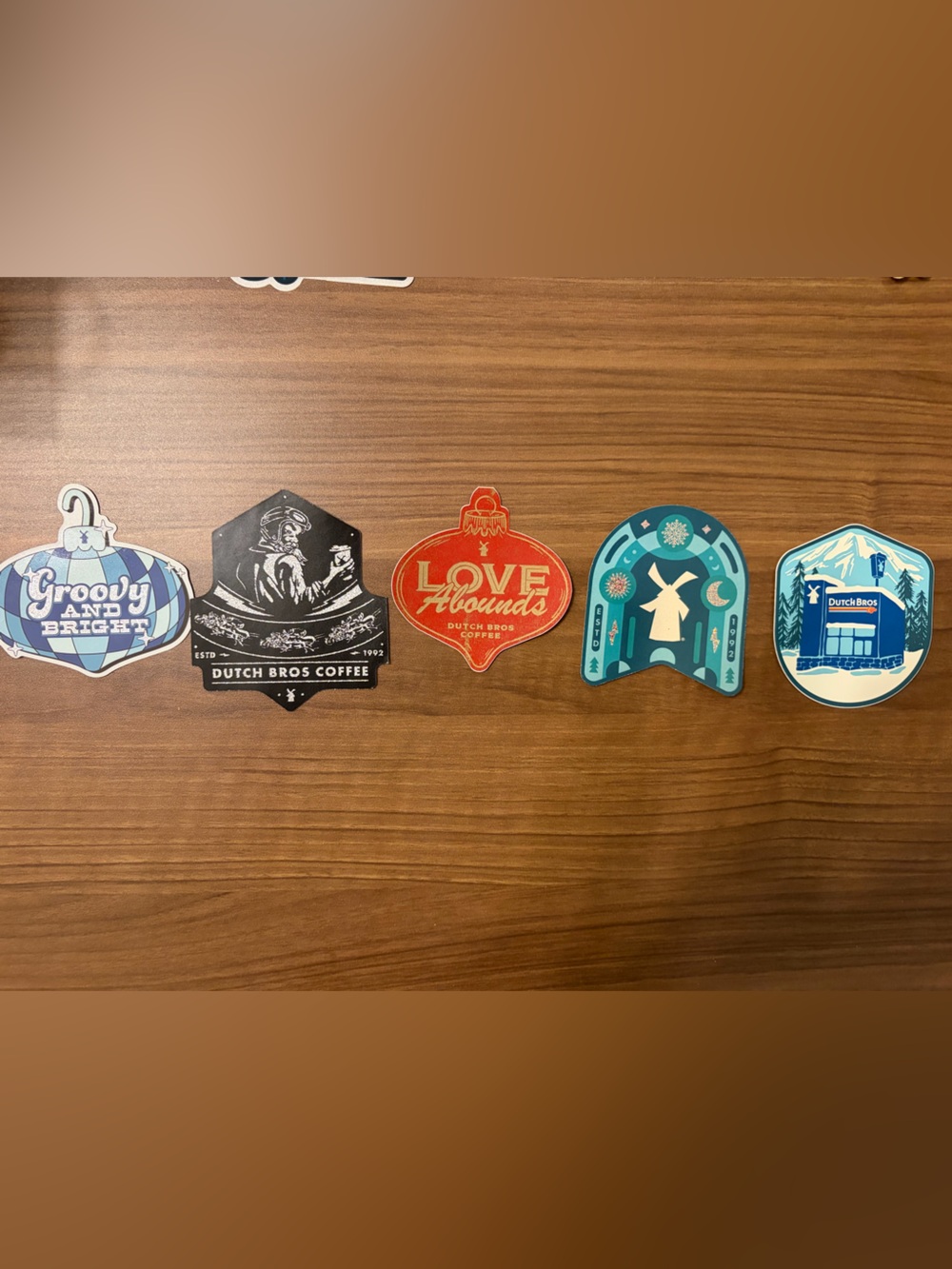Dutch Bros Xmas Sticker Set - Picture 3 of 4